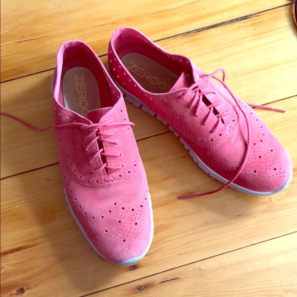 Cole Haan zerogrand suede oxfords